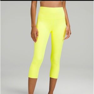 Lululemon Align High Rise 21” cropped leggings